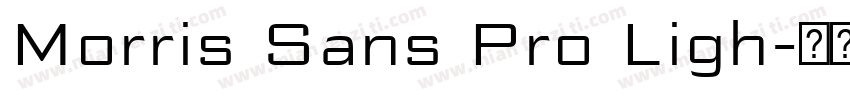Morris Sans Pro Ligh字体转换